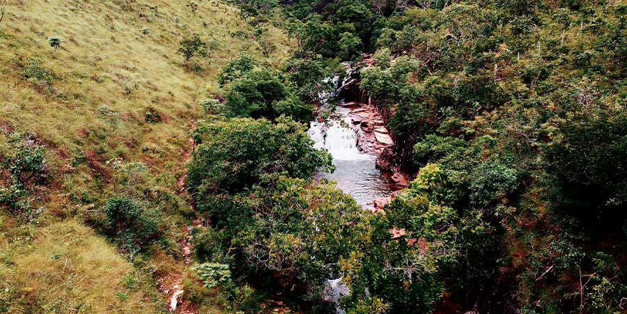 Cachoeira São Jorge Em Pirenópolis