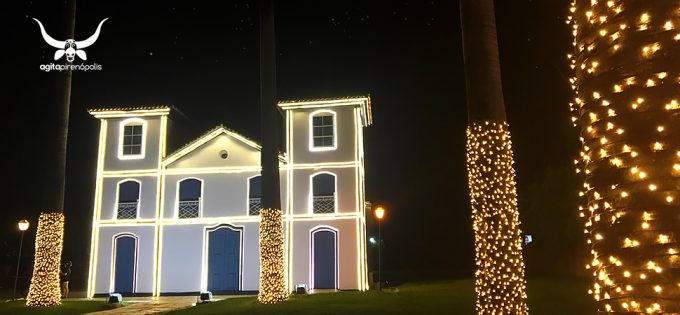 Inaugurada a maior iluminação de Natal que o Largo do Bonfim já recebeu